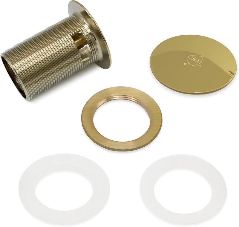 FerdY Pop-up Drain for Freestanding Bathtub, Polished Gold Finish, cUPC Certification, Freestanding Bathtub Drain Stopper - Image 4